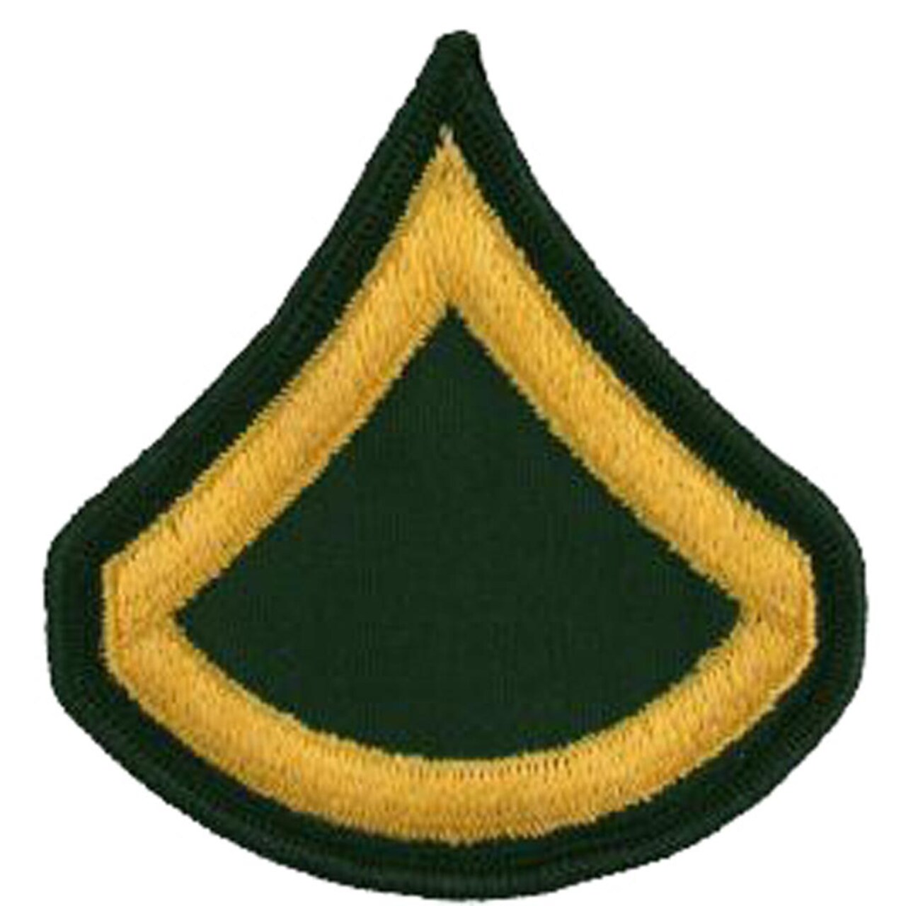 U.S. Army Pair Private First Class Dress Green Patches